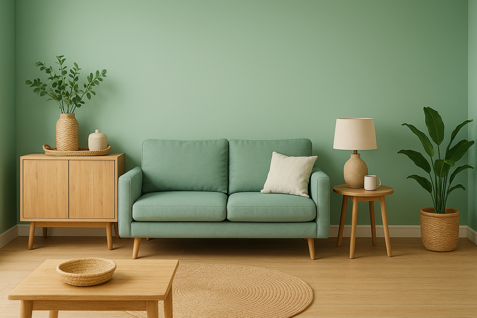 Quelle couleur associer au vert céladon