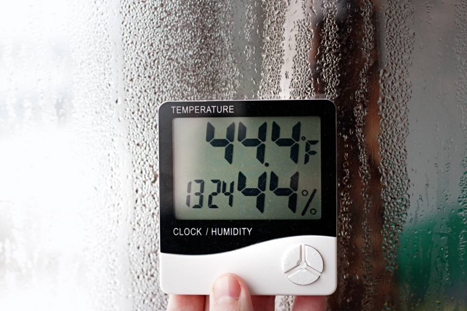 atmosphère trop humide piscine intérieure